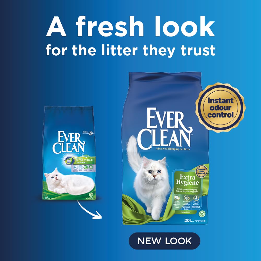 Ever Clean Extra Hygiene Scented Cat Litter 20L - image 2