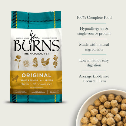 Burns Hypoallergenic Dry Dog Food Chicken & Rice 12kg - image 8