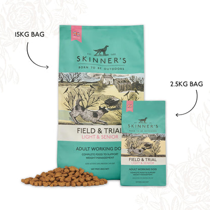 Skinners Field & Trial Light & Senior Dog Food 15kg - image 6