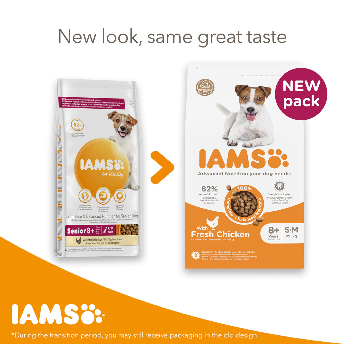 IAMS Senior Dry Dog Food Small & Medium Chicken 12kg - image 3