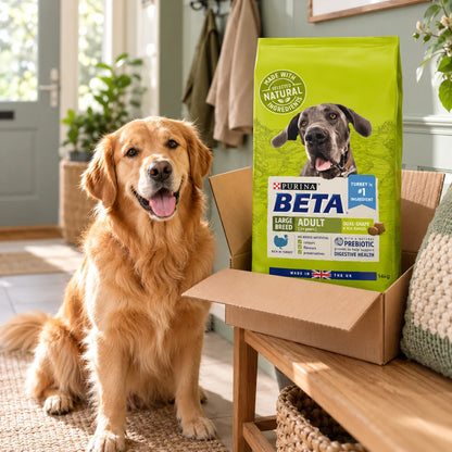 BETA Large Breed Adult Dry Dog Food Turkey 14kg - photo 2