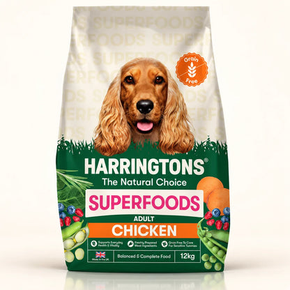 Harringtons Grain Free Dry Dog Food Chicken and Veg 12kg - photo 4