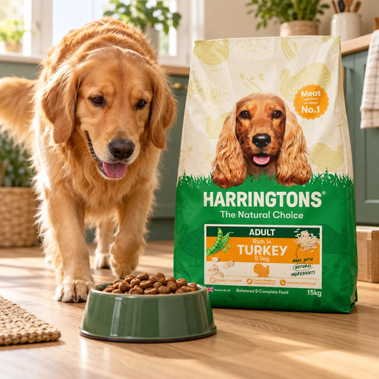 Harringtons Turkey and Veg Dry Dog Food 15kg - photo 1
