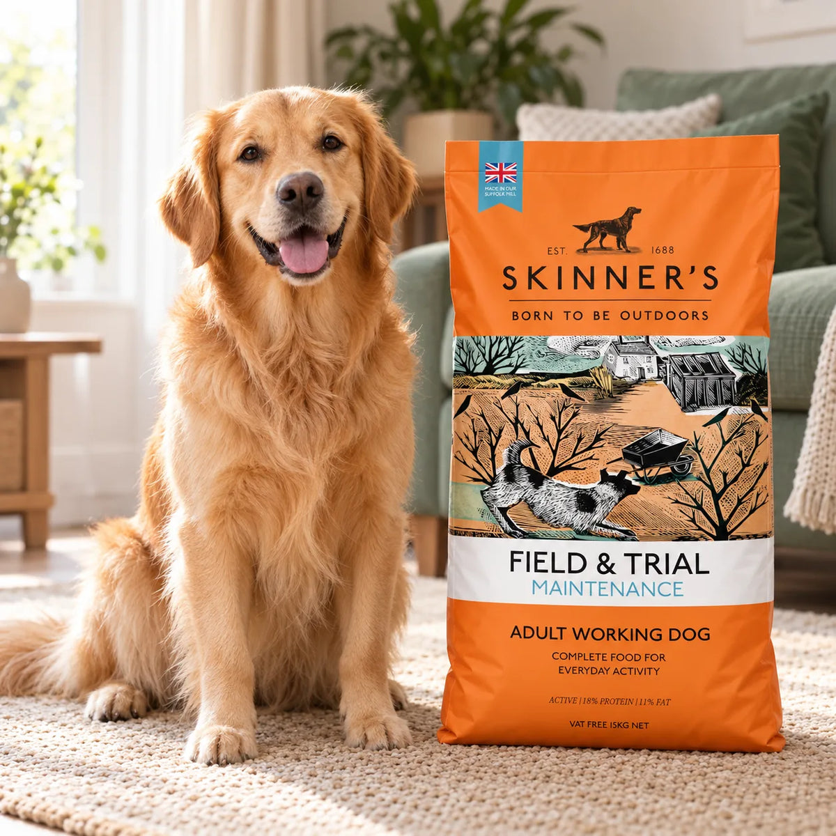 Skinners Field and Trial Maintenance Dry Dog Food 15kg - photo 1