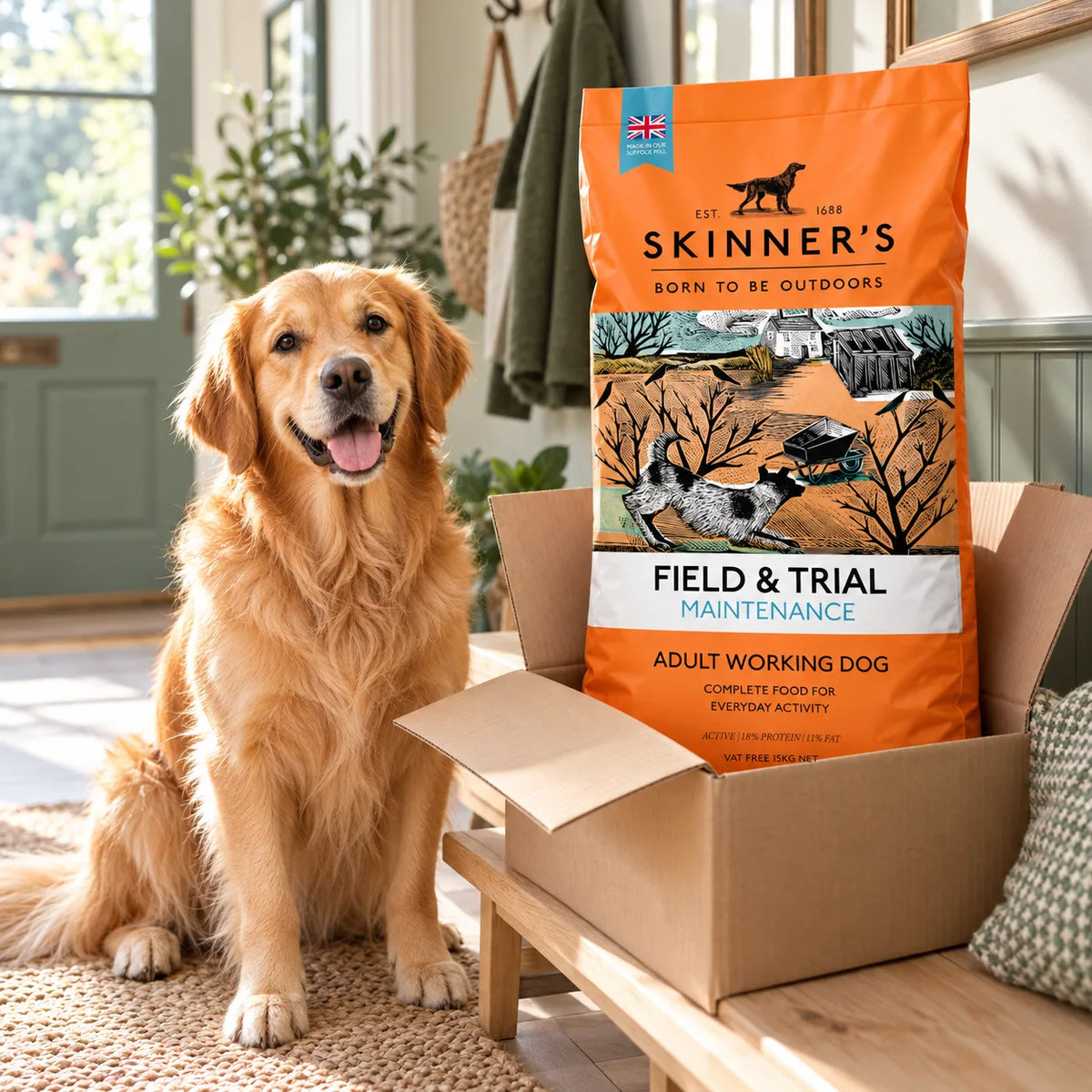 Skinners Field and Trial Maintenance Dry Dog Food 15kg - photo 2