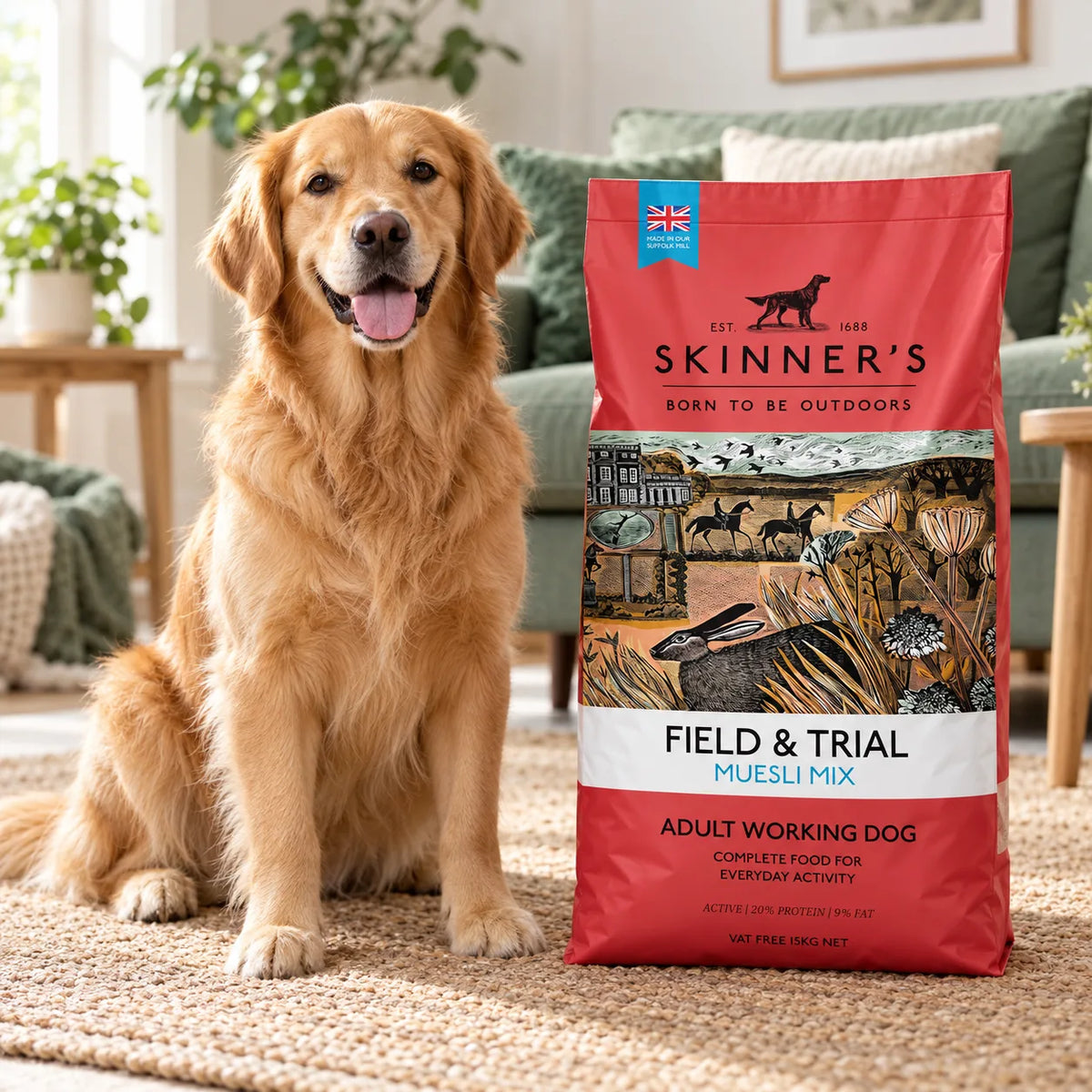 Skinners Field and Trial Muesli Mix Dry Dog Food 15kg - photo 1