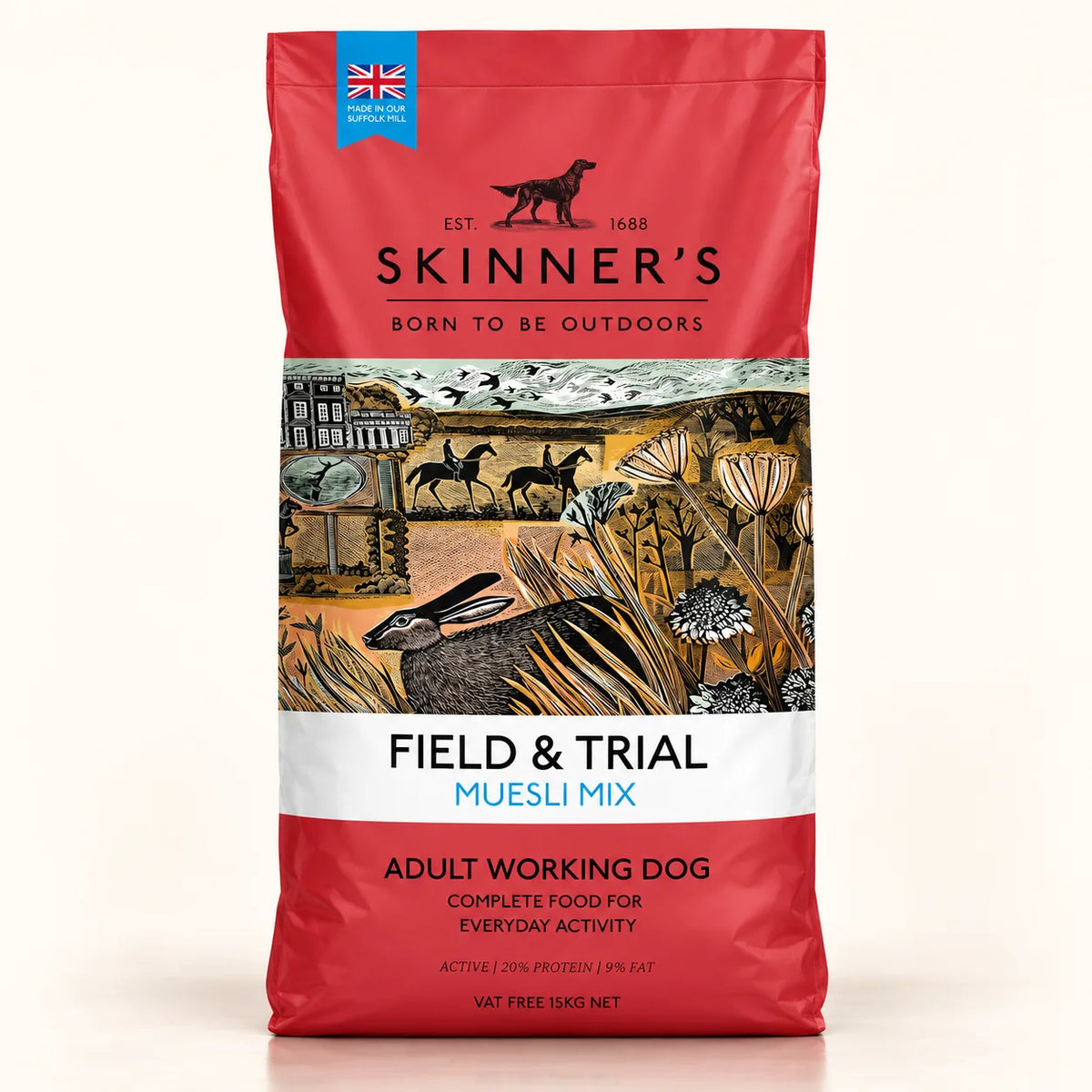Skinners Field and Trial Muesli Mix Dry Dog Food 15kg - photo 4
