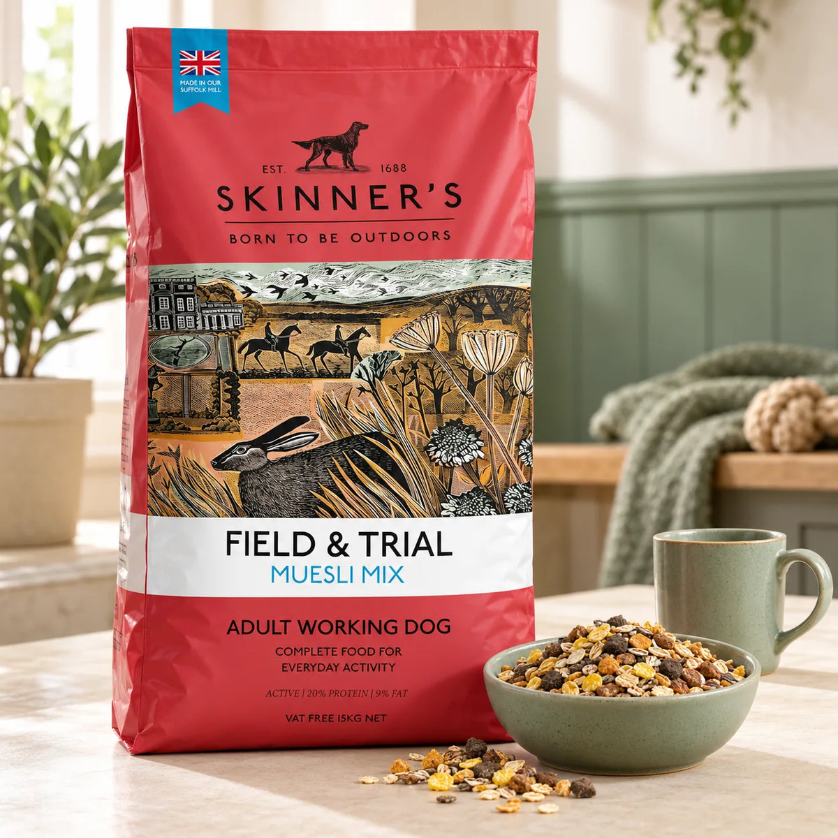 Skinners Field and Trial Muesli Mix Dry Dog Food 15kg - photo 5