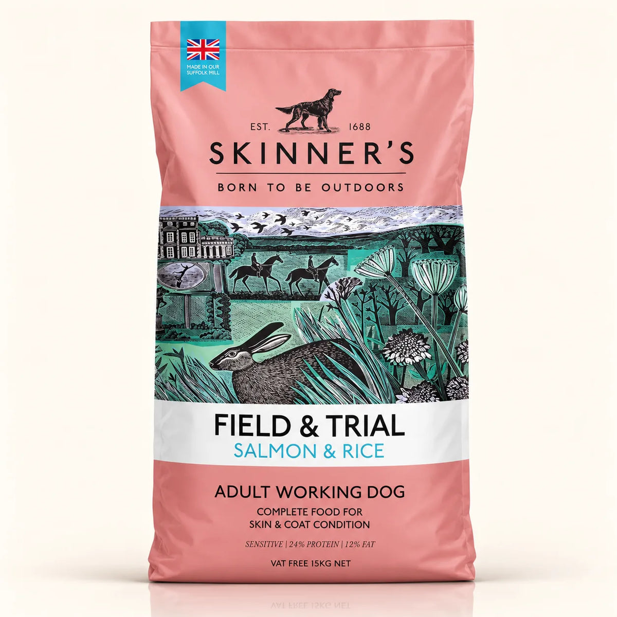 Skinners Field and Trial Salmon and Rice Dog Food 15kg - photo 5