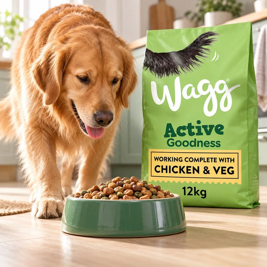 Wagg Active Goodness Complete Dry Dog Food Chicken and Veg 12kg - photo 2