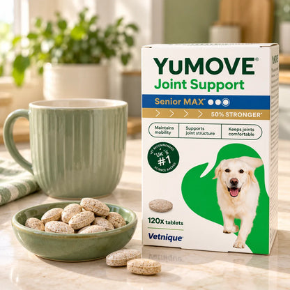 YuMOVE Max Strength Joint Supplement for Senior Dogs 120 Tablets - photo 2