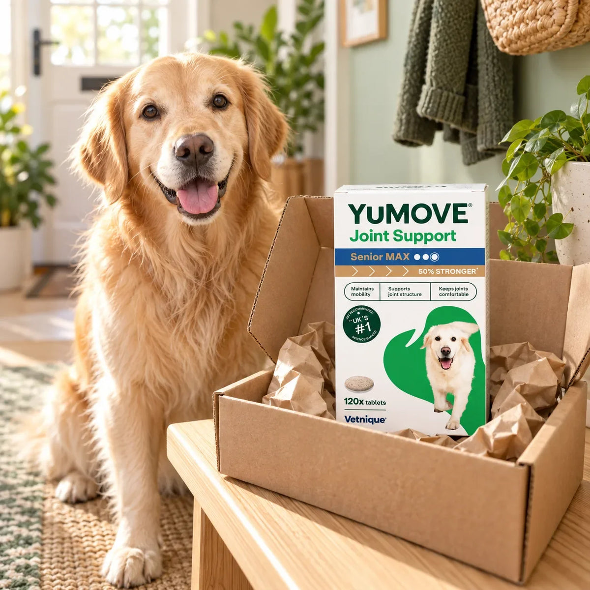 YuMOVE Max Strength Joint Supplement for Senior Dogs 120 Tablets - photo 4
