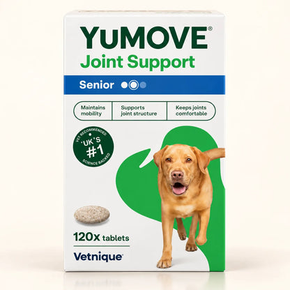 YuMOVE Senior Dog Joint Supplement High Strength 120 Tablets - photo 1