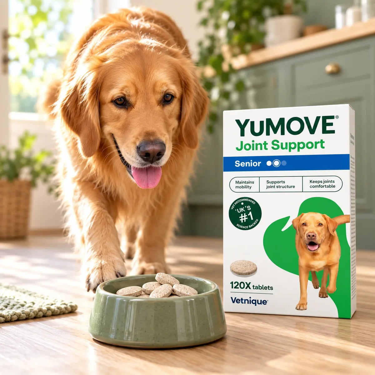 YuMOVE Senior Dog Joint Supplement High Strength 120 Tablets - photo 3